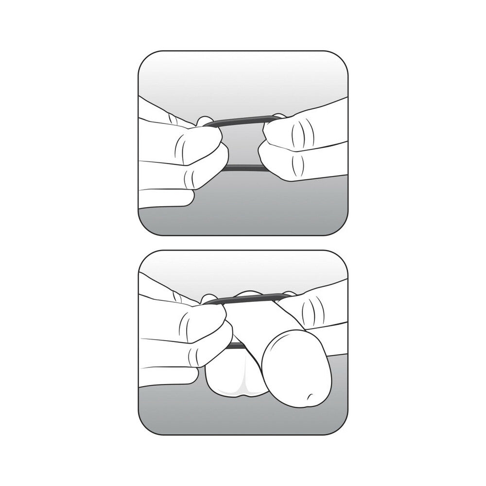 Blush Performance VS2 Pure Premium Silicone Cockrings 3-Pack Small White
