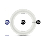 Blush Performance VS2 Pure Premium Silicone Cockrings 3-Pack Small White