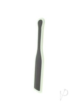GLO Bondage Glow In The Dark Paddle Green designed for playful restraint and glowing in low-light settings.