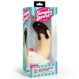 Simply Sweet Chocolate Dipped Banana Split Dildo in packaging, showcasing its dessert-inspired design and playful appearance.