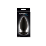 NS Novelties Renegade Spades Extra Large Anal Plug packaging on a white background.
