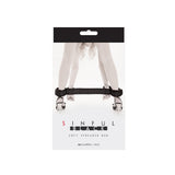 Sinful Soft Spreader Bar Black packaging showcasing comfort and control for restraint play.