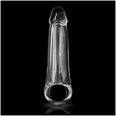 Renegade Fantasy Penis Extension Large Clear, see-through sleeve to enhance length and girth for added excitement.