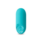 Sugar Pop Harmony Rechargeable Mini Vibrator Teal, a sleek and compact teal vibrator for discreet pleasure.