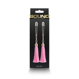 Bound Adjustable Nipple Clamps T1 Pink