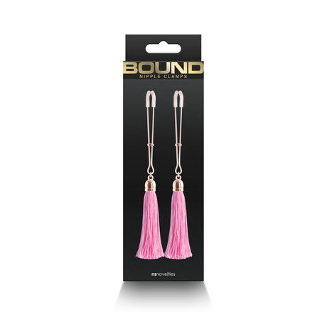 Bound Adjustable Nipple Clamps T1 Pink