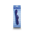 Royals Empress Metallic Blue Rabbit Vibrator packaging showcasing luxurious design and dual-action features.