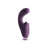 INYA Caprice Thrusting G-Spot Vibrator Purple in elegant design for G-spot stimulation and clitoral pleasure.