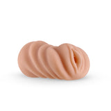 Barely Legal Carrie Stroker Closed End Masturbator Caramel displayed on a white background, showcasing its realistic design.