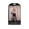 Truth Or Dare Suspender Stockings And Pasties lingerie set with rose design packaging.