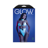 Fantasy Lingerie Prismatic Glow Cutout Bodysuit S/M