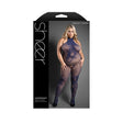 Legendary Crotchless Bodystocking Queen Size packaging display from Fantasy Lingerie with a bold dragon pattern.