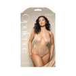 Fantasy Lingerie Crotchless Pearl Teddy Queen Size displayed in packaging.