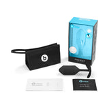 b-Vibe Snug Plug 3 Weighted Silicone Anal Plug Black