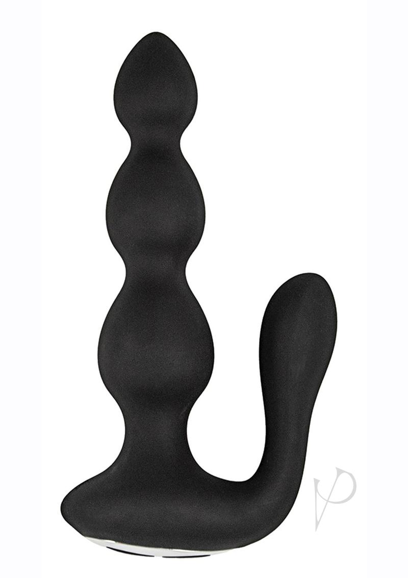 Butts Up Prostate Stimulator with Remote Control Black for targeted dual-motor vibration and comfort.