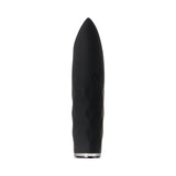 Evolved On The Spot Light-Up Rechargeable Silicone Bullet Vibrator Black