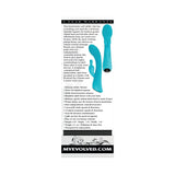 Evolved Aqua Bunny Rechargeable Silicone Rabbit Vibrator Teal