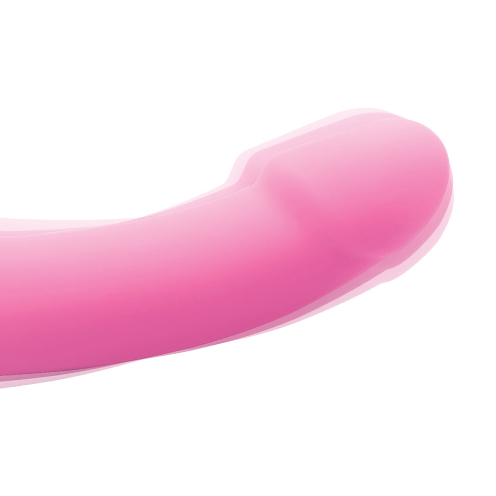 Strap U Strapless Strap-On with Remote Pink