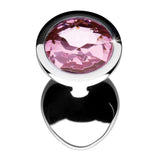 Booty Sparks Pink Gem Anal Plug M