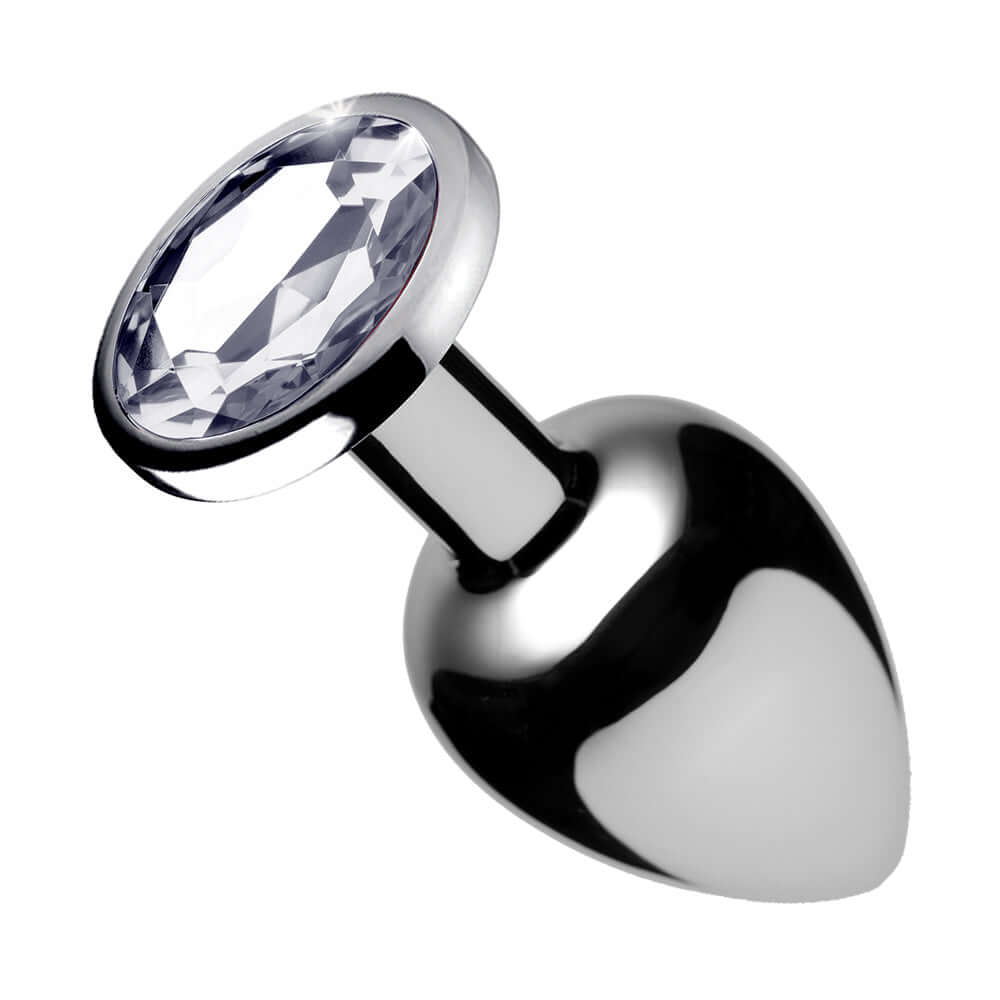 Booty Sparks Clear Gem Anal Plug M