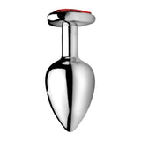 Booty Sparks Red Heart Gem Anal Plug M