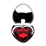 Booty Sparks Red Heart Gem Anal Plug M
