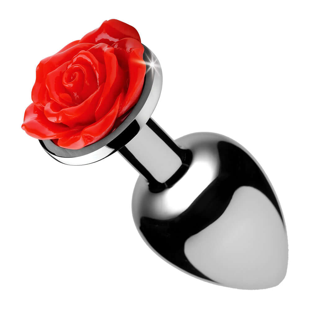 Booty Sparks Red Rose Anal Plug M