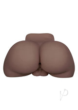 Gender X A Handful Male Anal Masturbator Chocolate, lifelike stroker, soft TPE rubber, realistic experience.