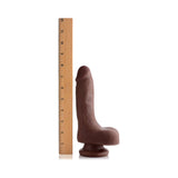 USA Cocks 7 inches Ameriskin Dual Density Dildo Dark