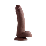 USA Cocks 8 inches Ameriskin Dual Density Dildo Dark