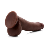 USA Cocks 8 inches Ameriskin Dual Density Dildo Dark