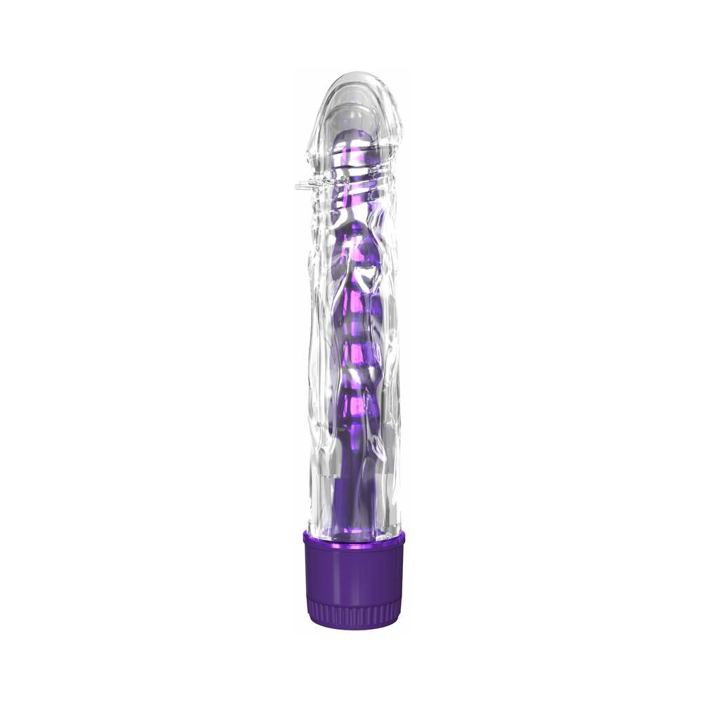 Classix Mr. Twister 6.5 inches Vibrator and Sleeve Set Purple