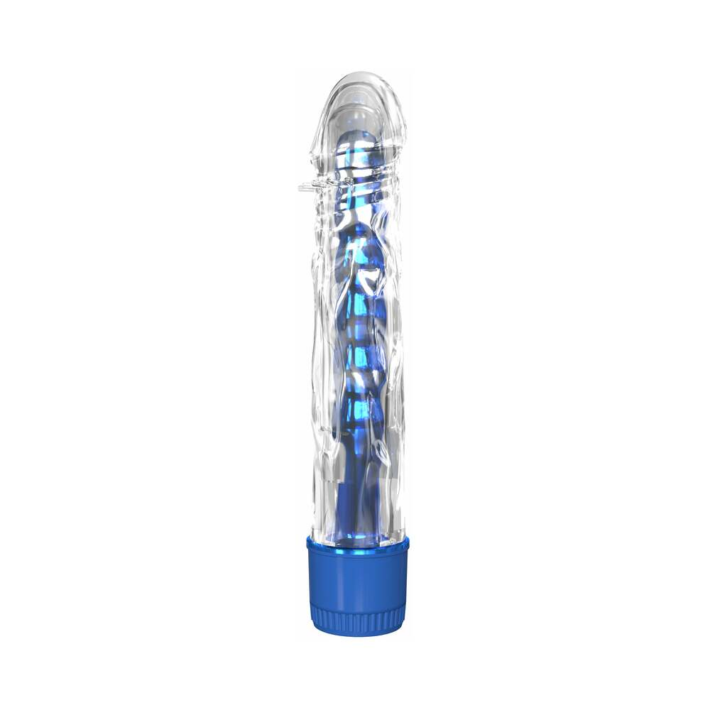 Classix Mr. Twister 6.5 inches Vibrator and Sleeve Set Blue