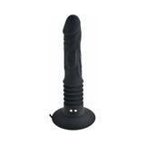 Anal Fantasy Elite Vibrating Ass Fucker 12 inches Thrusting Dildo With Suction Cup Black