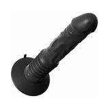 Anal Fantasy Elite Vibrating Ass Fucker 12 inches Thrusting Dildo With Suction Cup Black