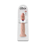 King Cock 13 inches Cock Realistic Dildo With Suction Cup Beige