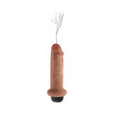King Cock 6 inches Squirting Cock Realistic Dildo Tan