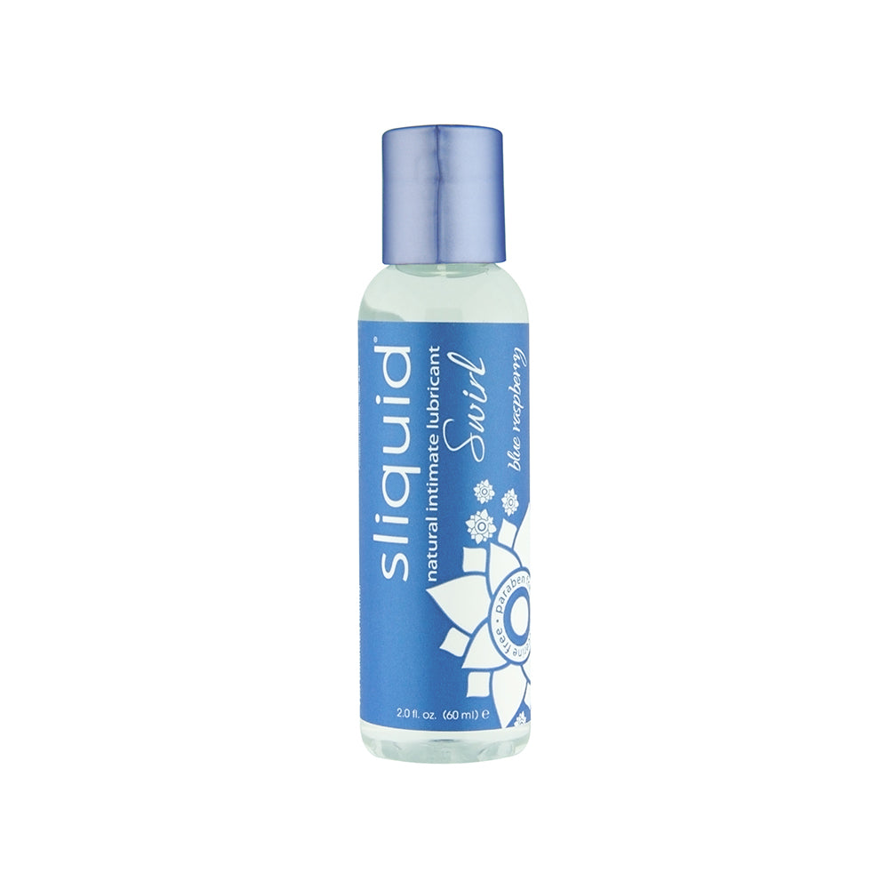 Sliquid Swirl Blue Raspberry Lubricant 2.0 oz
