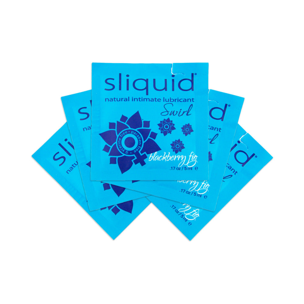 Sliquid Swirl Blackberry Fig Lubricant Pillows 200 Pack