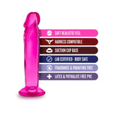 B Yours Sweet n' Small 6 inches Dildo Pink