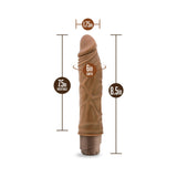 Dr. Skin Vibe 10 Realistic 8.5 inches Vibrating Dildo Tan