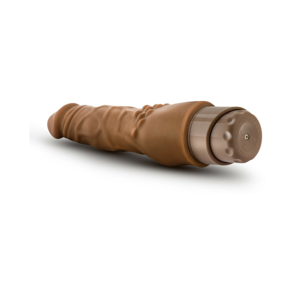 Dr. Skin Vibe 4 Realistic 8 inches Vibrating Dildo Tan