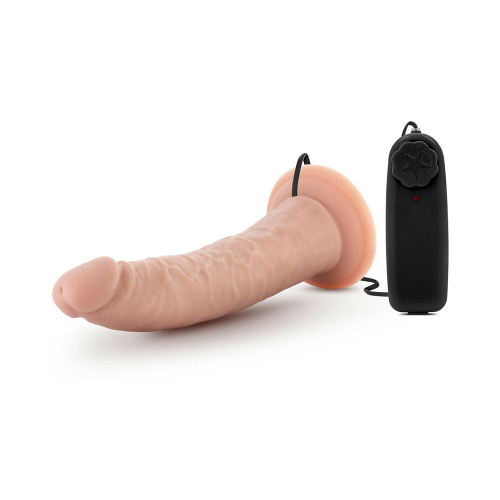 Dr. Skin Dr. Dave Realistic 7 inches Vibrating Dildo Beige