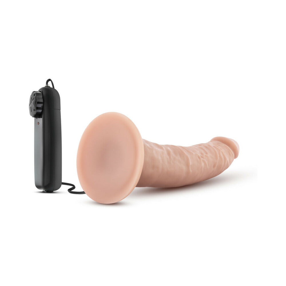 Dr. Skin Dr. Dave Realistic 7 inches Vibrating Dildo Beige