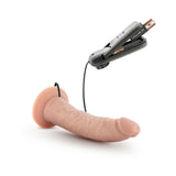 Dr. Skin Dr. Dave Realistic 7 inches Vibrating Dildo Beige