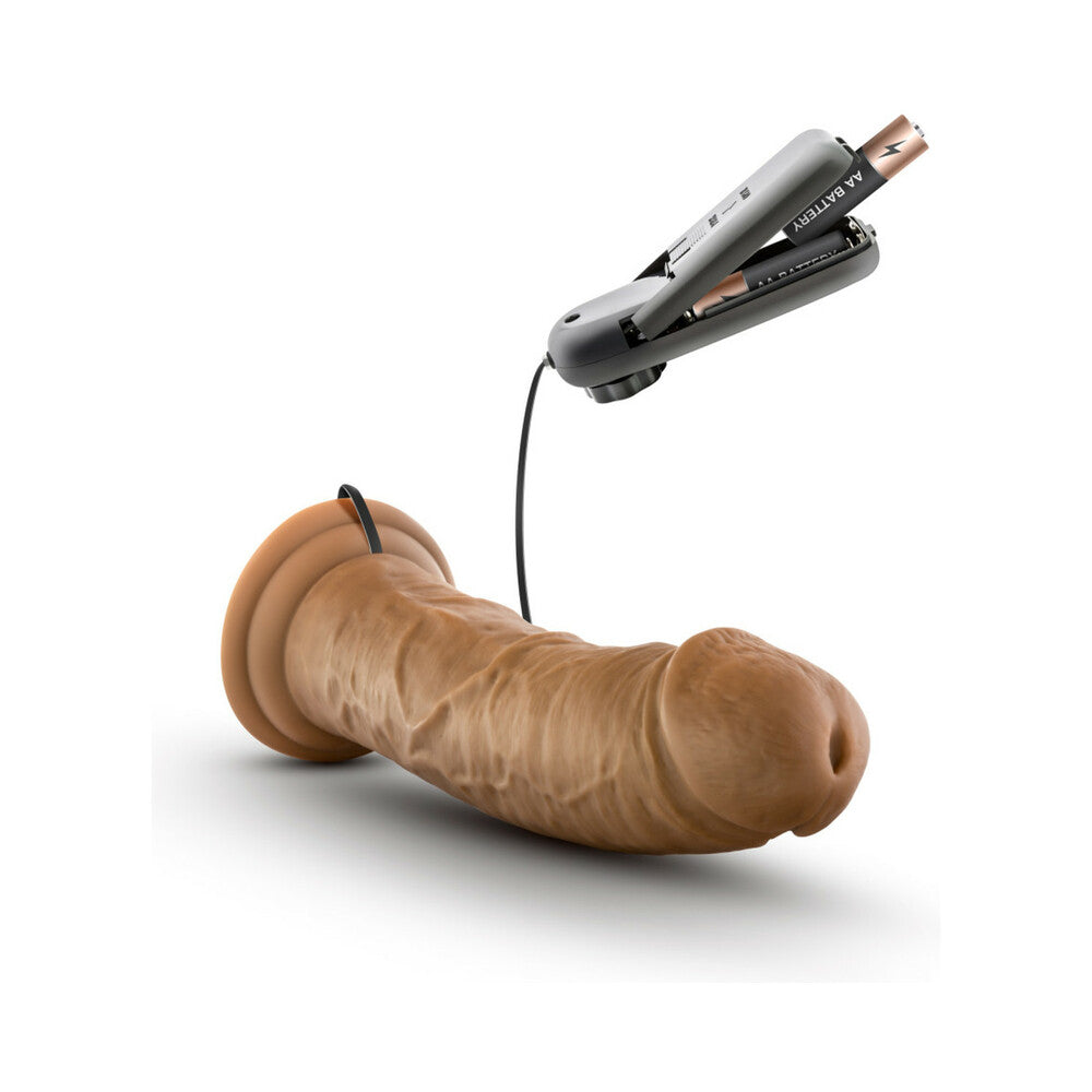 Dr. Skin Dr. Joe Realistic 8 inches Vibrating Dildo Tan