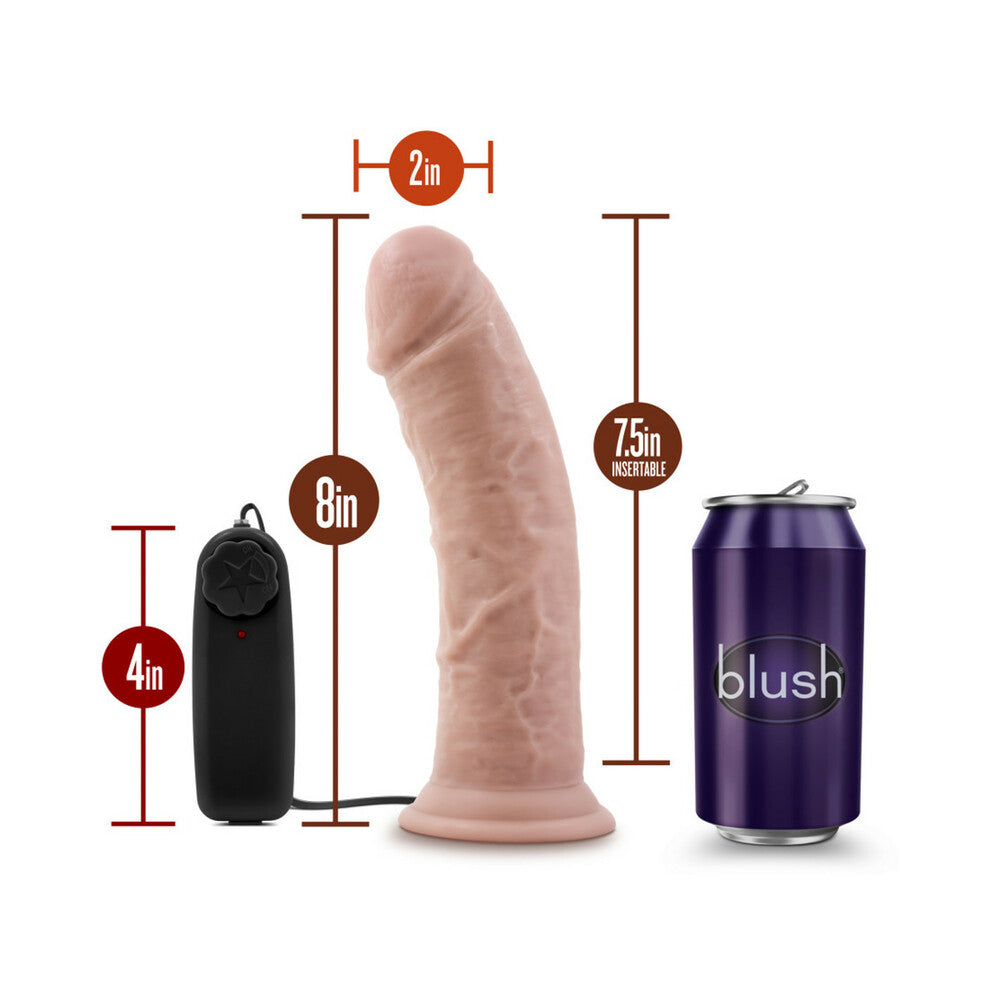 Dr. Skin Dr. Joe Realistic 8 inches Vibrating Dildo Beige