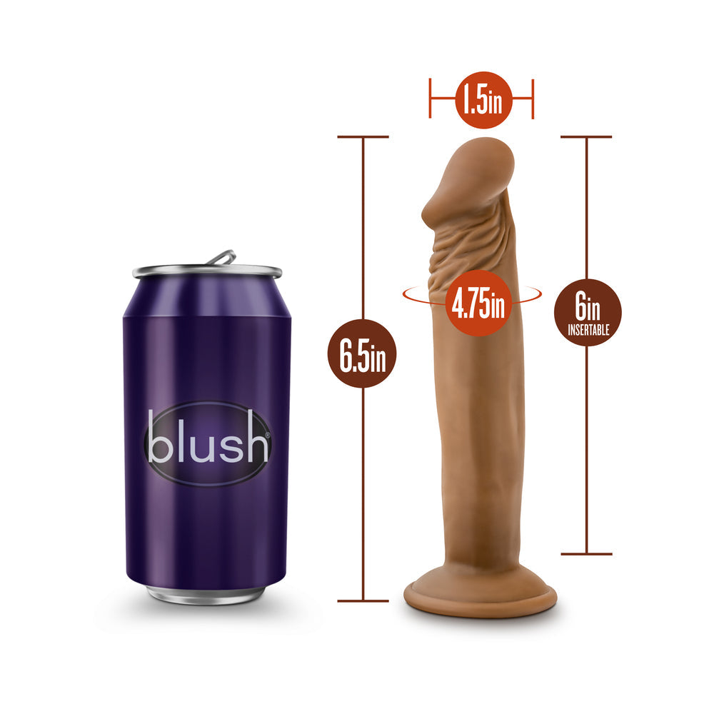 Dr. Skin Dr. Small Realistic 6.5 inches Dildo Tan