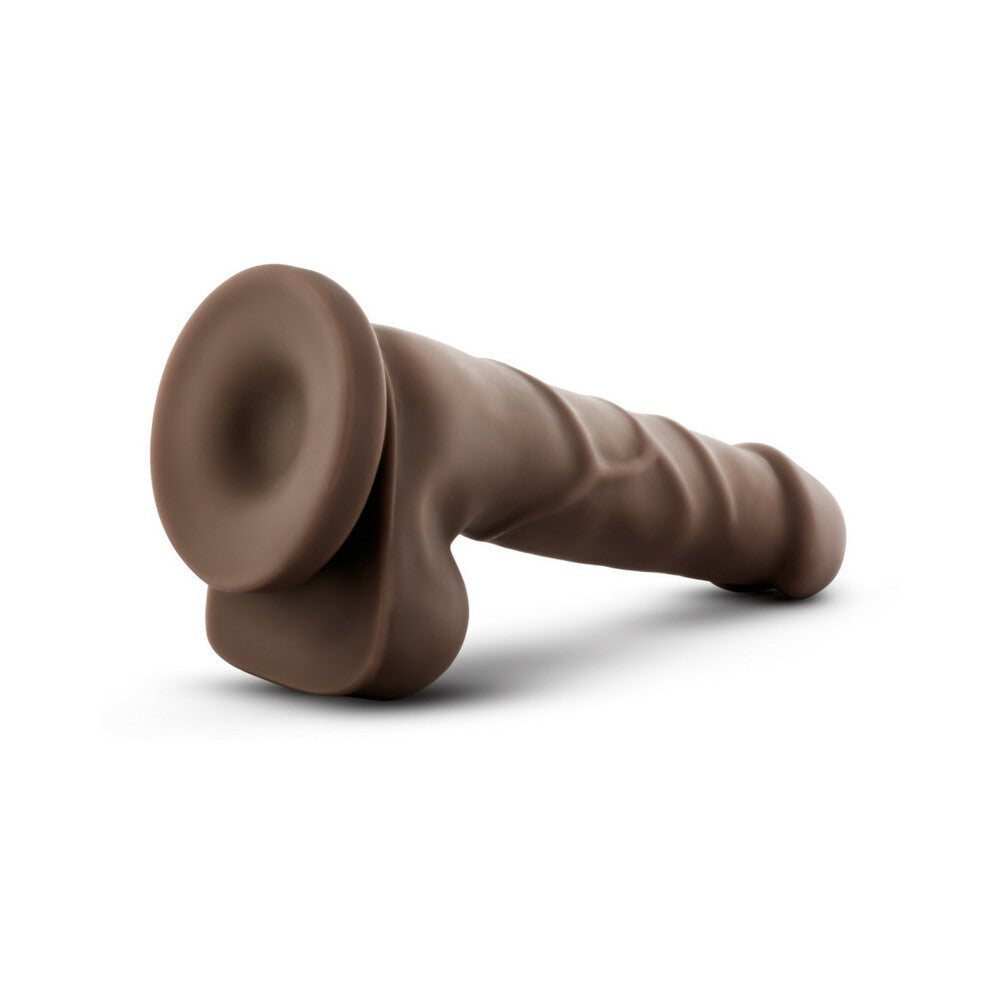 Dr. Skin Basic 7 Realistic 7.75 inches Dildo with Balls Brown
