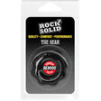 Rock Solid The Gear Cock Ring Black packaging showing SE3000 material and gear design for secure fit.
